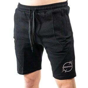Iron Pulse Men's Black Knit Everyday Shorts *Final Sale*